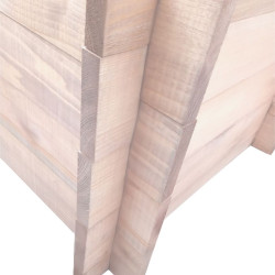 Magaságyás impregnált fenyőfából